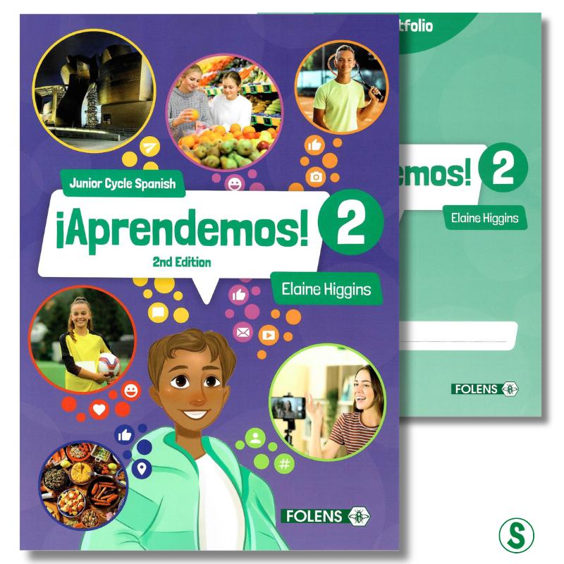¡Aprendemos! Book 2 - Textbook & Workbook Set - 2nd / New Edition (2024) by Folens on Schoolbooks.ie
