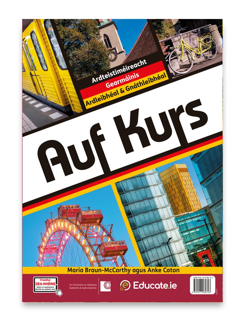 ■ Auf Kurs - Textbook & Prüfungskompass/Übungsbuch - Set - Gaeilge Edition by Educate.ie on Schoolbooks.ie