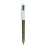 BIC - 3 x 4 Colour Ballpoint Pens - Shine by BIC on Schoolbooks.ie
