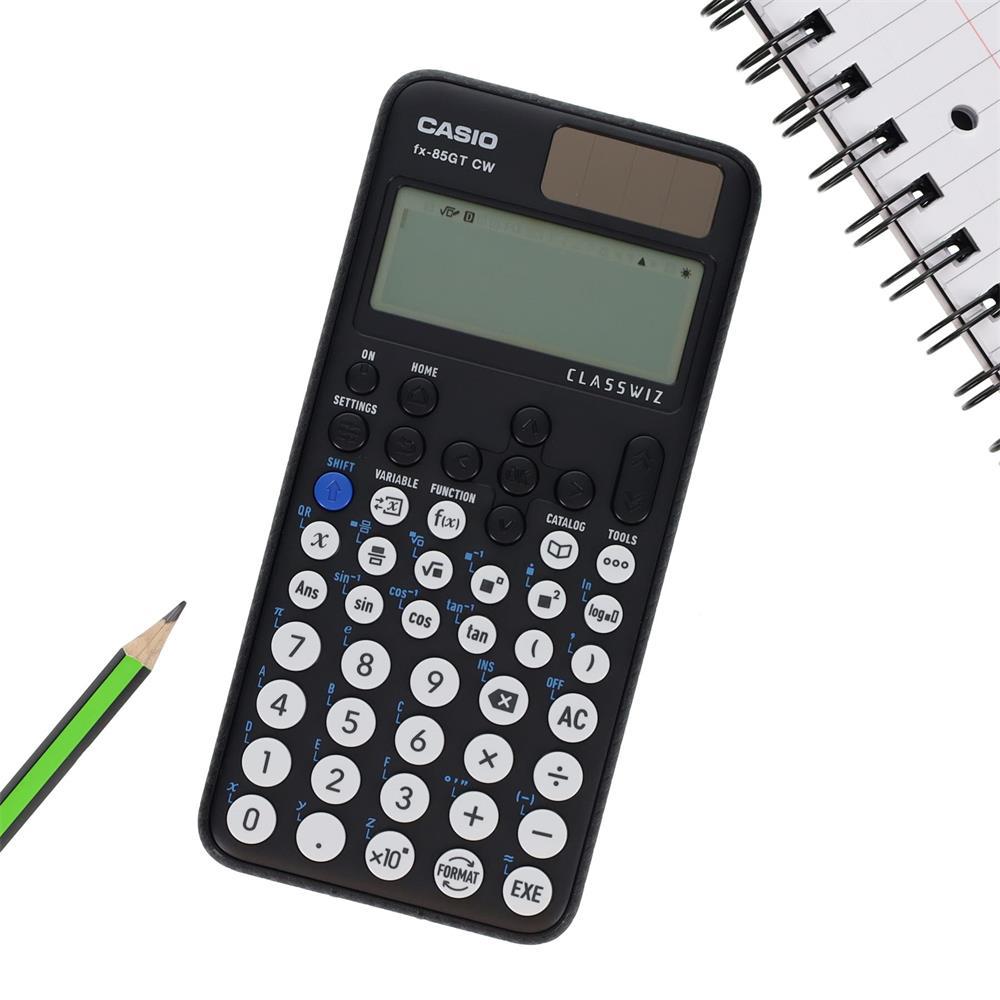 Casio fx-85GTCW - Scientific Calculator - Dual Powered - Classwiz - Black by Casio on Schoolbooks.ie