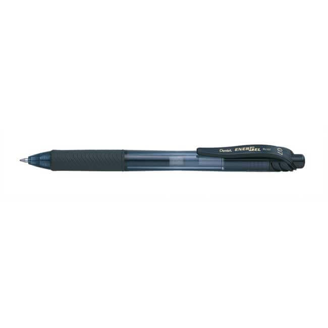 Pentel - Energel-x - 0.7mm Gel Retractable Pen - Black by Pentel on Schoolbooks.ie