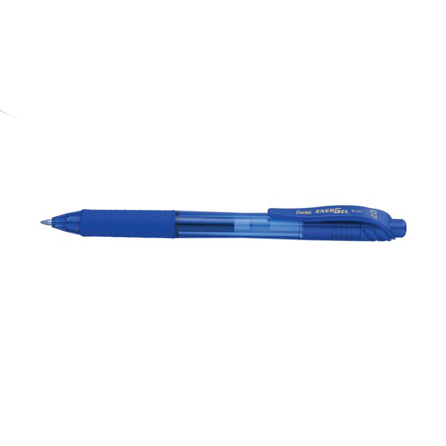 Pentel - Energel-x - 0.7mm Gel Retractable Pen - Blue by Pentel on Schoolbooks.ie