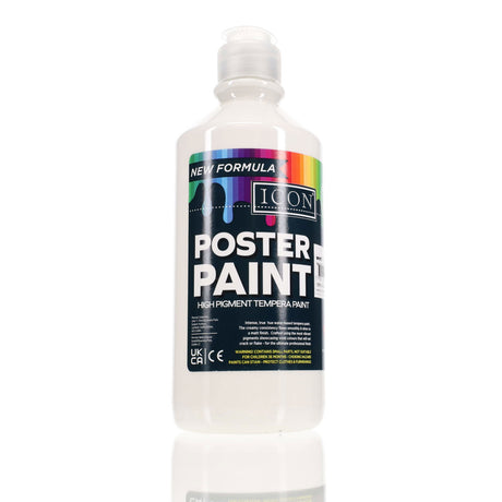 Icon - Poster Paint - 500ml - White