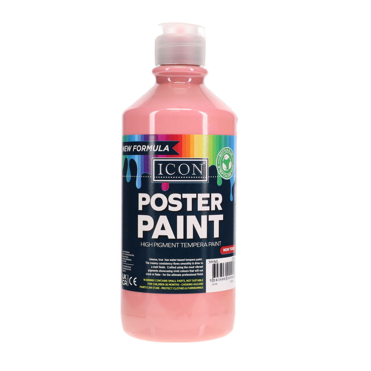Icon - Poster Paint - 500ml - Pink