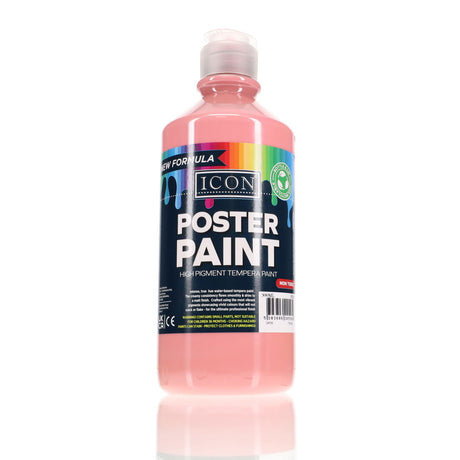 Icon - Poster Paint - 500ml - Pink