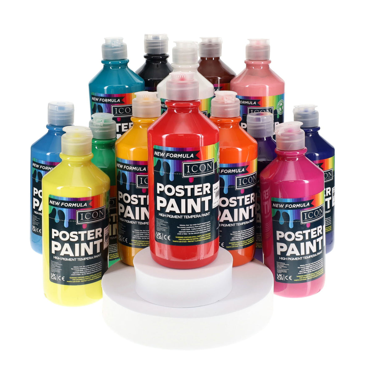 Icon - Poster Paint - 500ml - Turquoise