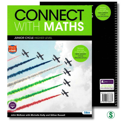Connect With Maths - Junior Cycle - Higher Level by Edco on Schoolbooks.ie