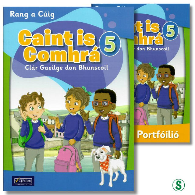 Caint is Comhrá 5 - Textbook and Portfolio Book - Set by CJ Fallon on Schoolbooks.ie