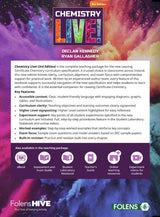 Chemistry Live! - Textbook & Assessment and Exam Guide - Set - 3rd / New Edition (2025) by Folens on Schoolbooks.ie