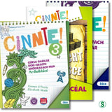 Cinnte 3 - Textbook & Leabhar Punainne - Set - Junior Cycle Irish - Higher Level by Edco on Schoolbooks.ie