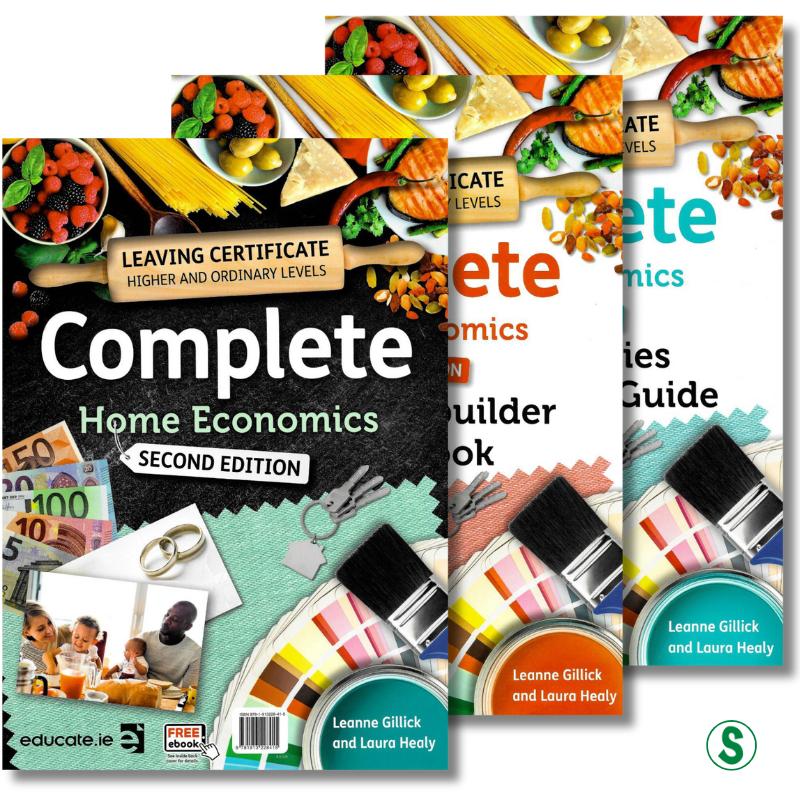 Complete Home Economics - Textbook & Food Studies Assignment Guide & Exam Skillbuilder Workbook - Set - 2nd / New Edition (2020) by Educate.ie on Schoolbooks.ie