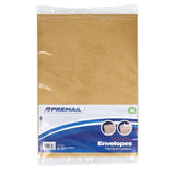 Premail - C4 Peel & Seal Envelopes - Manilla - Pack of 10 by Premail on Schoolbooks.ie