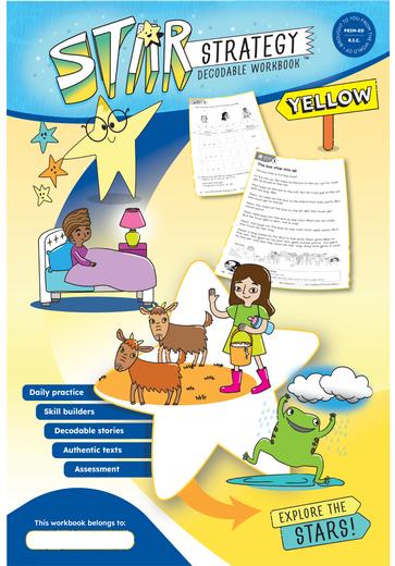 Star Strategy - Decodable Workbook - Yellow by Prim-Ed Publishing on Schoolbooks.ie