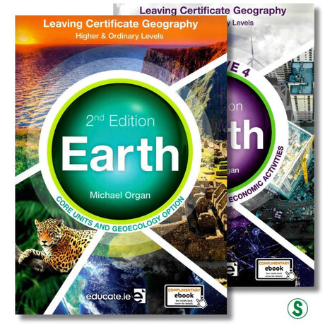 Earth - Textbook + Elective 4 - Patterns and Processes in Economic Activities - 2nd / New Edition (2021) by Educate.ie on Schoolbooks.ie