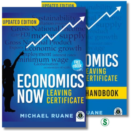 ■ Economics Now - Leaving Certificate - Textbook & Exam Handbook - Set - 2nd / Updated Edition (2025) by Gill Education on Schoolbooks.ie