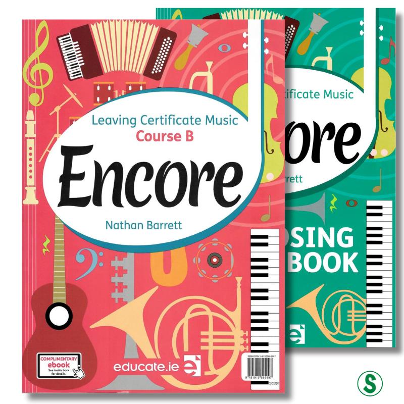 Encore - Course B - Textbook & Composition Portfolio - Set by Educate.ie on Schoolbooks.ie