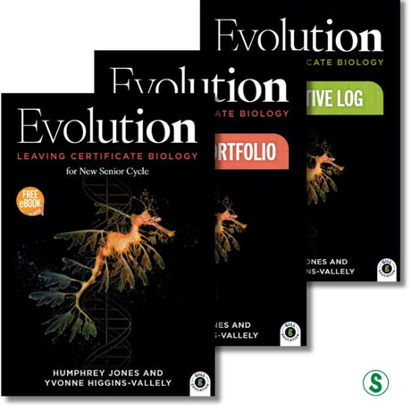 ■ Evolution - Textbook & Learning Portfolio & Investigative Log - Set by Gill Education on Schoolbooks.ie