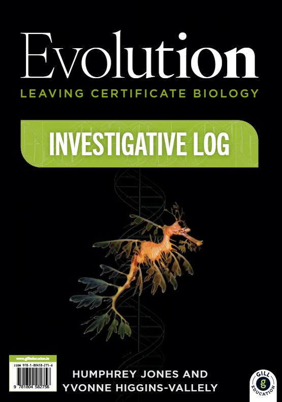 ■ Evolution - Textbook & Learning Portfolio & Investigative Log - Set by Gill Education on Schoolbooks.ie