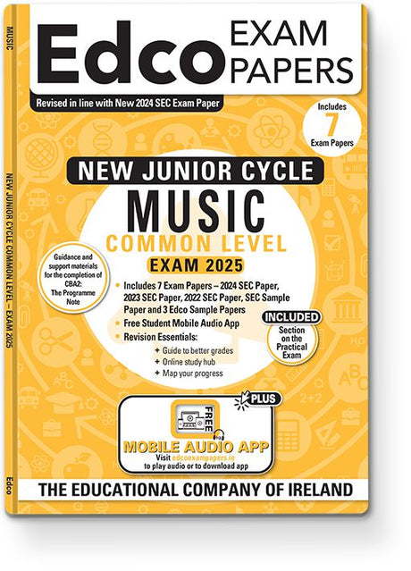 ■ Exam Papers - Junior Cycle - Music - Common Level - Exam 2025 by Edco on Schoolbooks.ie