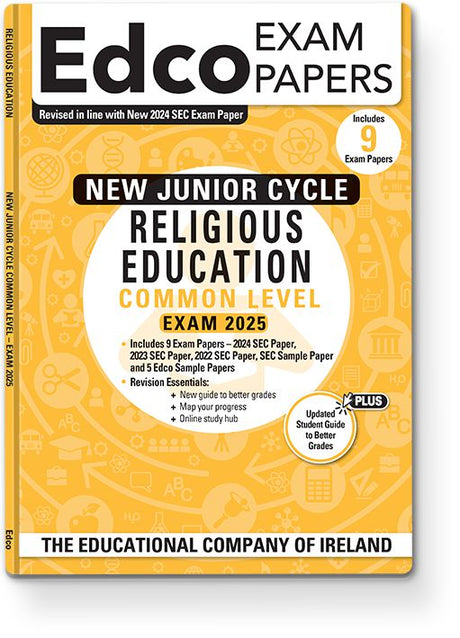 ■ Exam Papers - Junior Cycle - Religious Education - Common Level - Exam 2025 by Edco on Schoolbooks.ie