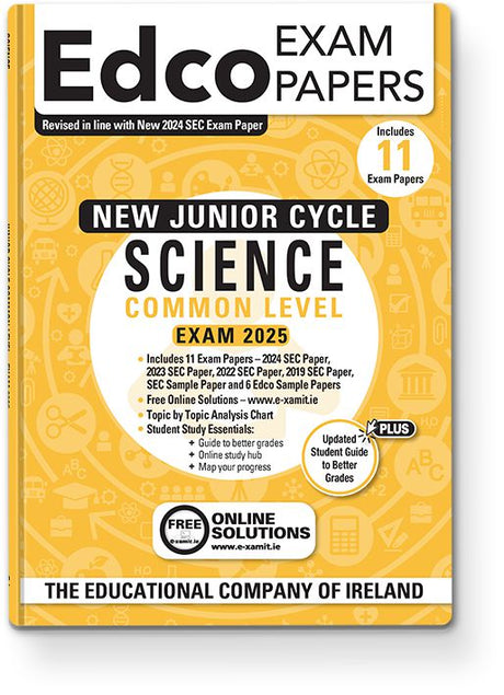 ■ Exam Papers - Junior Cycle - Science - Common Level - Exam 2025 by Edco on Schoolbooks.ie