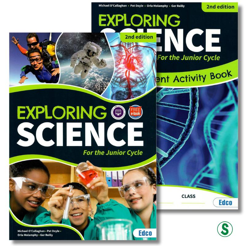Exploring Science - 2nd / New Edition (2020) - Textbook & Activity Book Set by Edco on Schoolbooks.ie