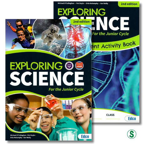 Exploring Science - 2nd / New Edition (2020) - Textbook & Activity Book Set by Edco on Schoolbooks.ie