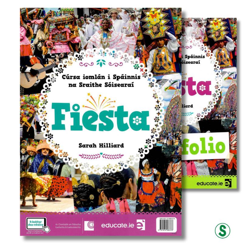 Fiesta - Textbook and Portfolio - Set - Irish Edition by Educate.ie on Schoolbooks.ie
