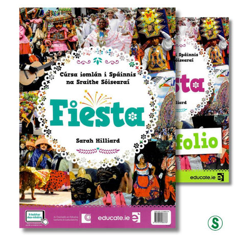Fiesta - Textbook and Portfolio - Set - Irish Edition by Educate.ie on Schoolbooks.ie
