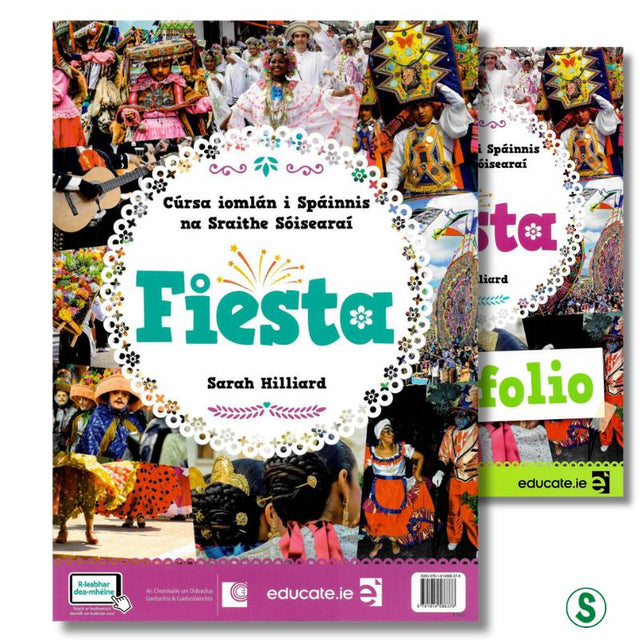Fiesta - Textbook and Portfolio - Set - Irish Edition by Educate.ie on Schoolbooks.ie