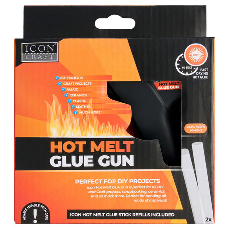 ■ Icon Craft - Hot Melt Glue Gun by Icon on Schoolbooks.ie