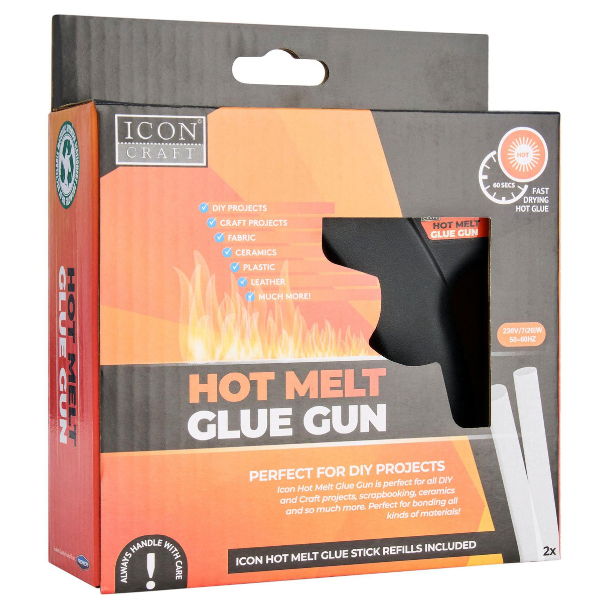 ■ Icon Craft - Hot Melt Glue Gun by Icon on Schoolbooks.ie