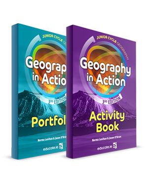 Geography in Action - Combined Portfolio & Activity Book Only - 3rd / New Edition (2025) by Educate.ie on Schoolbooks.ie