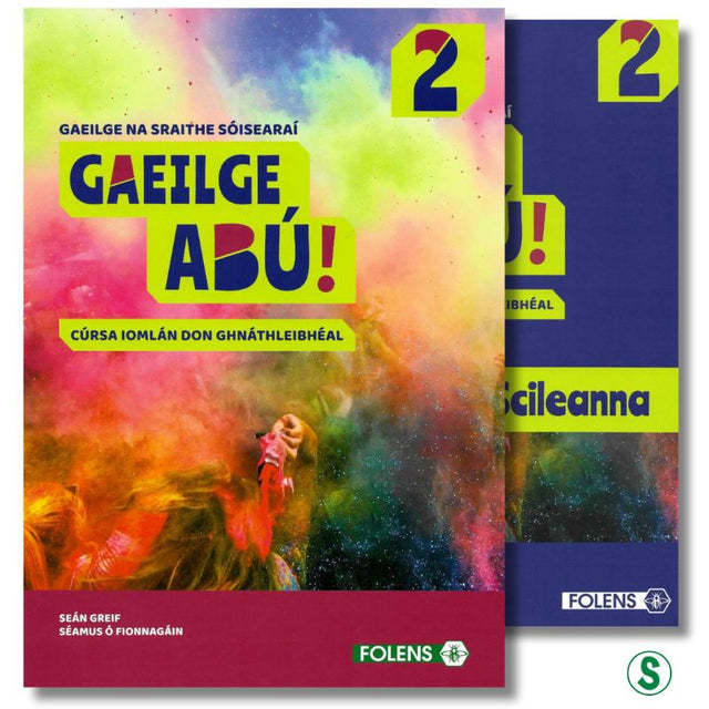 Gaeilge Abú Book 2 - Textbook & Workbook Set by Folens on Schoolbooks.ie