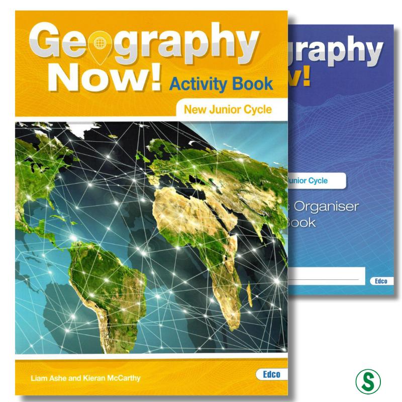 Geography Now! - Activity Book & Graphic Organiser Book by Edco on Schoolbooks.ie