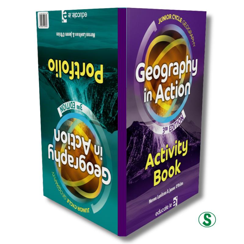 Geography in Action - Textbook & Combined Portfolio/Activity Book - Set - 3rd / New Edition (2025) by Educate.ie on Schoolbooks.ie