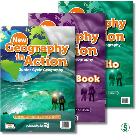 ■ Geography in Action - Textbook & Portfolio & Activity Book - Set - 2nd / Old Edition (2018) by Educate.ie on Schoolbooks.ie