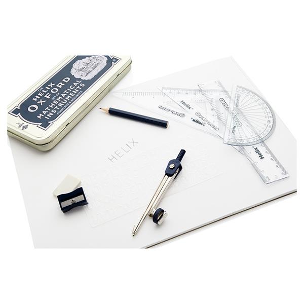 Helix - Oxford Maths / Geometry Set - 9 Piece by Helix on Schoolbooks.ie