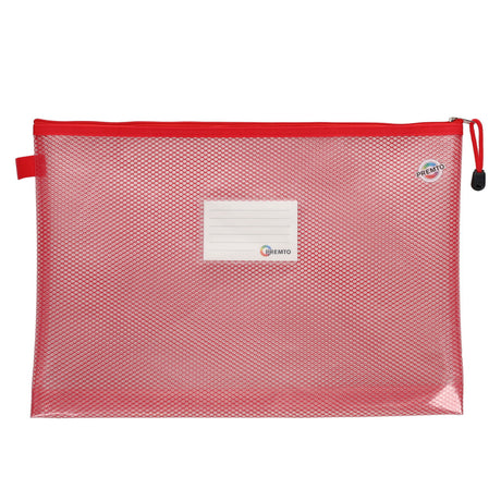 Premto - B4+ Ultramesh Expanding Wallet - Ketchup Red by Premto on Schoolbooks.ie