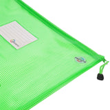 Premto - A4+ Extra Durable Mesh Wallet - Caterpillar Green by Premto on Schoolbooks.ie