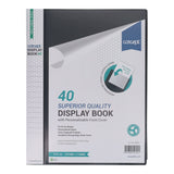 Concept - 40 Pocket Display Book - A4 - Black by Concept on Schoolbooks.ie