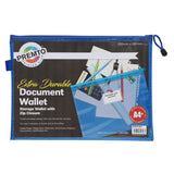 Premto - A4+ Extra Durable Mesh Wallet - Printer Blue by Premto on Schoolbooks.ie