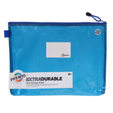 Premto - A4+ Extra Durable Mesh Wallet - Printer Blue by Premto on Schoolbooks.ie