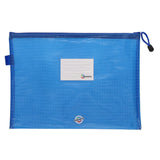Premto - A4+ Extra Durable Mesh Wallet - Printer Blue by Premto on Schoolbooks.ie