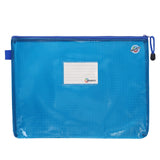 Premto - A4+ Extra Durable Mesh Wallet - Printer Blue by Premto on Schoolbooks.ie