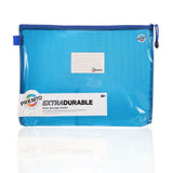 Premto - A4+ Extra Durable Mesh Wallet - Printer Blue by Premto on Schoolbooks.ie