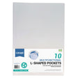 Concept - L-Shaped Folder - A4 - Pack of 10 by Concept on Schoolbooks.ie