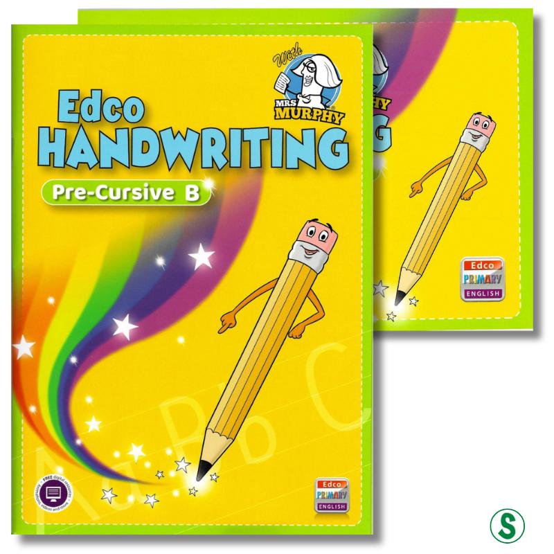 Handwriting B - Pre-cursive with practice copy - Senior Infants by Edco on Schoolbooks.ie