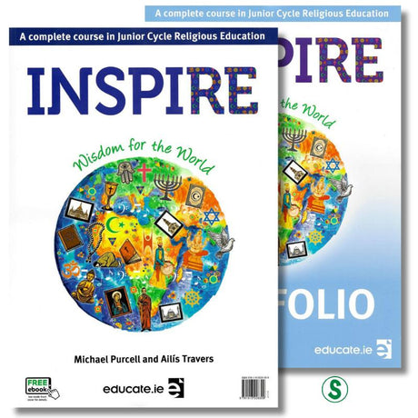 Inspire - Wisdom for the World - Textbook & Portfolio Set by Educate.ie on Schoolbooks.ie