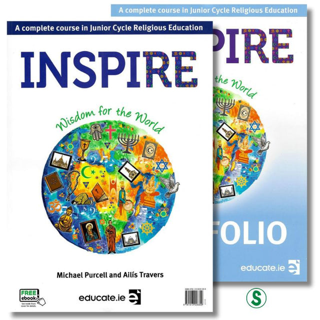 Inspire - Wisdom for the World - Textbook & Portfolio Set by Educate.ie on Schoolbooks.ie